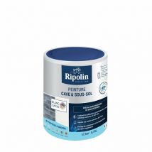 Peinture cave et sol Rip etanch blanc 0.75 l - Ripolin