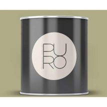 Peinture citron vert mat moderne et résistante Peinture satinée facile à appliquer Peinture PURO Premium C6009 2,5L