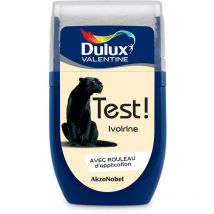 Testeur couleur Ivoirine 30 mL - Peinture Dulux Valentine