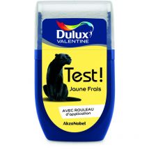 Testeur couleur Jaune Frais 30 mL - Peinture Dulux Valentine