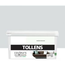 Peinture Couleurs pour Murs et Boiseries Tollens Toutes pièces - Ultra résistante - Satin - Nuance de Blanc 2,5L = 30m2