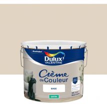 Peinture Crème De Couleur Satin Caravane des Sables 10L - Dulux Valentine
