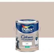 Peinture Crème De Couleur Satin Lin Intense 5L Dulux Valentine