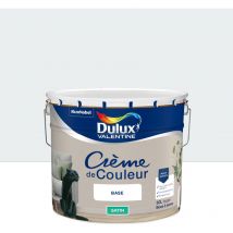 Peinture Crème De Couleur Satin Voile de Brume 10L Dulux Valentine
