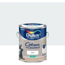 Peinture Crème De Couleur Satin Voile de Brume 5L Dulux Valentine