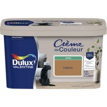 Peinture Crème De Couleur Satin Cognac 2,5 l Dulux Valentine