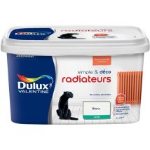 Peinture De Rénovation Simple & Deco Radiateurs Satin Blanc 2 l Dulux Valentine
