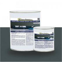 Peinture laque Epoxy Sol et Mur - 1 Kg Gris anthracite Matpro
