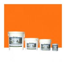 Peinture laque Epoxy Sol et Mur - 20 Kg Utilisation professionnelle Orange Matpro