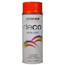 Peinture Deco Ral2004 Orange Pur Brillant Spray 400ml Motip
