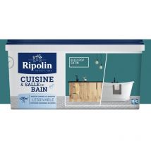 Peinture Cuisine & Salle de Bain Ripolin Bleu pop 2 l