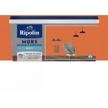 Peinture Murs, Boiseries, Radiateurs Ripolin Mat Orange folk 2,5 l