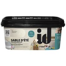 Peinture décorative dépolluante sable d'ete h+ 2L côte d'opale - id Paris