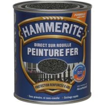 Peinture Direct Sur Rouille Forgée Noir 0,75 l Hammerite