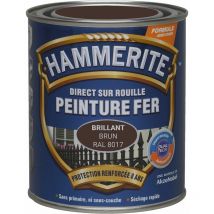 Peinture Direct Sur Rouille Laqué - Brun ral 8017 - 2,5 l Hammerite