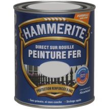 Peinture Direct Sur Rouille Laqué Argent 0,75 l Hammerite