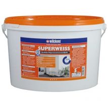 Wilckens - Peinture Dispersion intérieur 5 l, super blanc