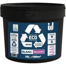Id Paris - peinture eco grand blanc 10L velours