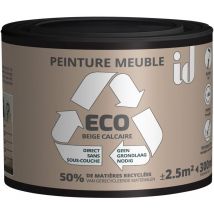 Peinture eco pour boiseries et meubles - beige calcaire 300ml Id Paris