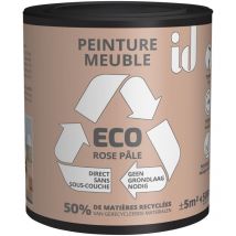 Peinture eco pour boiseries et meubles - rose pâle 500ml Id Paris