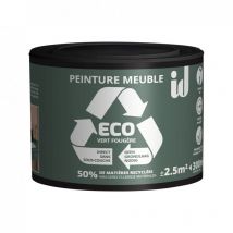 Peinture eco pour boiseries et meubles - vert fougère 300ml Id Paris
