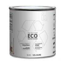Peinture eco respectueuse velours blanc 500ML Id Paris