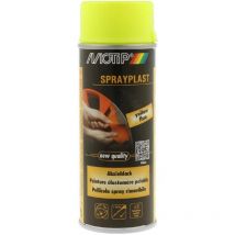 Peinture Elastomere Pelable Jaune Fluo Motip 400ml Spray Plast