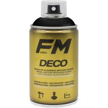 Peinture en Aérosol Déco noir satiné 9005 250ML