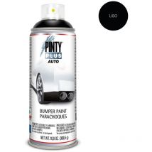 Peinture en aérosol Pintyplus auto 520cc pare-chocs finition lisse bl104 noir