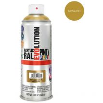 Peinture En Aérosol Pintyplus Evolution Metallic Paint 520cc Or Mt192