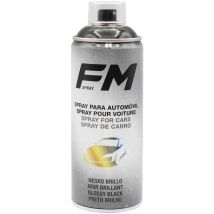 Peinture en Aérosol pour voiture noir brillant 400ML