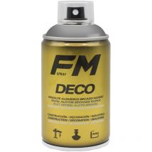 Peinture en spray déco argent riche