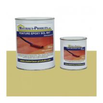 Matpro - Peinture époxy sol et mur Mat - 10 Kg Jaune sable