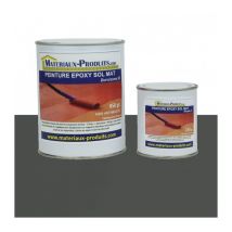 Matpro - Peinture époxy sol et mur Mat - 10 Kg Gris basalte