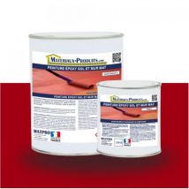 Matpro - Peinture époxy sol et mur Mat - 5 Kg Rouge