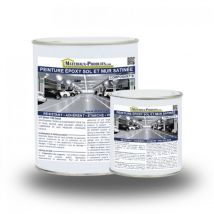 Matpro - Peinture Epoxy Sol et Mur satinée - 5 Kg Blanc