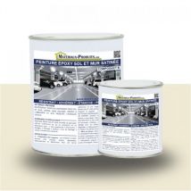 Peinture Epoxy Sol et Mur satinée - 20 Kg Utilisation professionnelle Crème Matpro