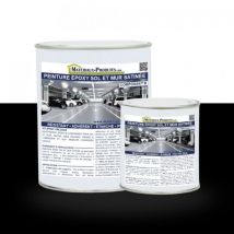 Peinture Epoxy Sol et Mur satinée - 1 Kg Noir Matpro