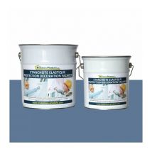 Matpro - Peinture étanche & élastique pour protection façade - 10 Kg Bleu pigeon