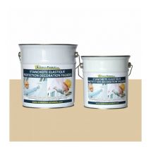 Matpro - Peinture étanche & élastique pour protection façade - 36 Kg Jaune Sahara