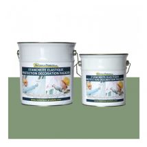 Matpro - Peinture étanche & élastique pour protection façade - 10 Kg Vert clair