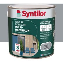 Peinture Exterieure Multi-Materiaux Syntilor 2L Gris Alu Satiné