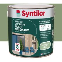 Peinture Exterieure Multi-Materiaux Syntilor 2L Vert Provence Satiné