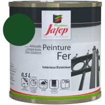 Peinture fer antirouille vert anglais Jafep 0,5 l