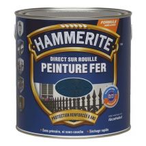 Peinture fer Direct sur Rouille 2,5L au ral Hammerite ral: 5008 Bleu gris
