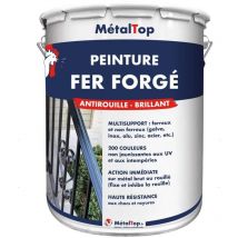 Peinture Fer Forge - Pot 1 L - 5022 - Bleu nocturne - Metaltop