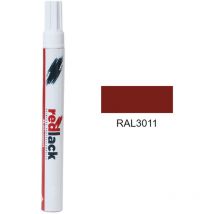 Peinture feutre retouche ral 3011 Satiné multisupport Redlack