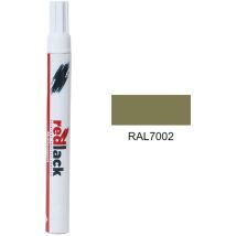 Peinture feutre retouche ral 7002 Satiné multisupport Redlack