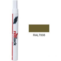 Peinture feutre retouche ral 7008 Mat multisupport Redlack