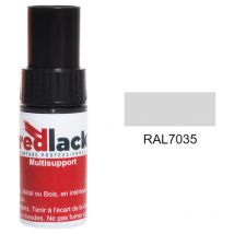 Peinture flacon retouche ral 7035 Brillant multisupport Redlack
